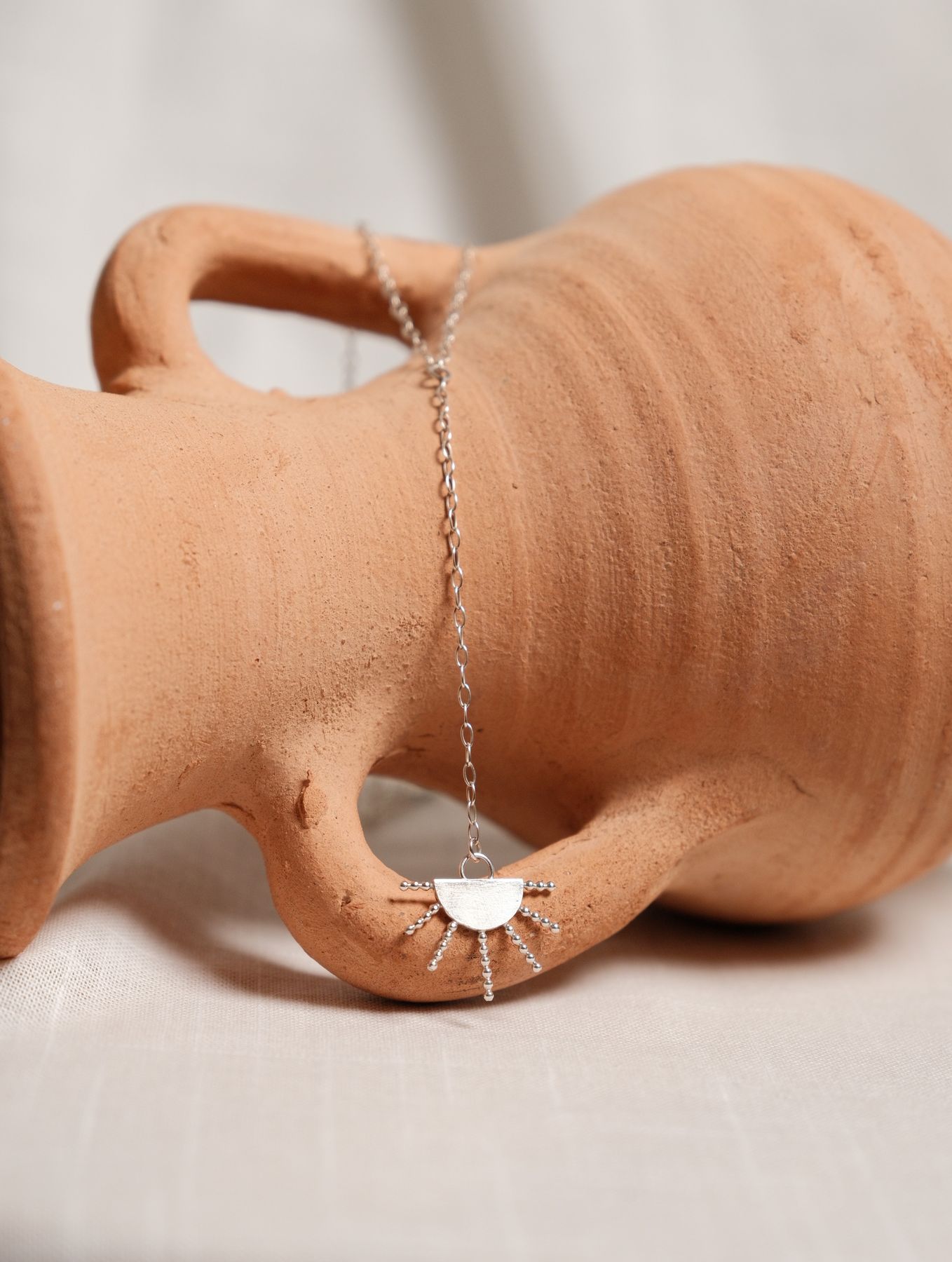 Pearled Sol Necklace