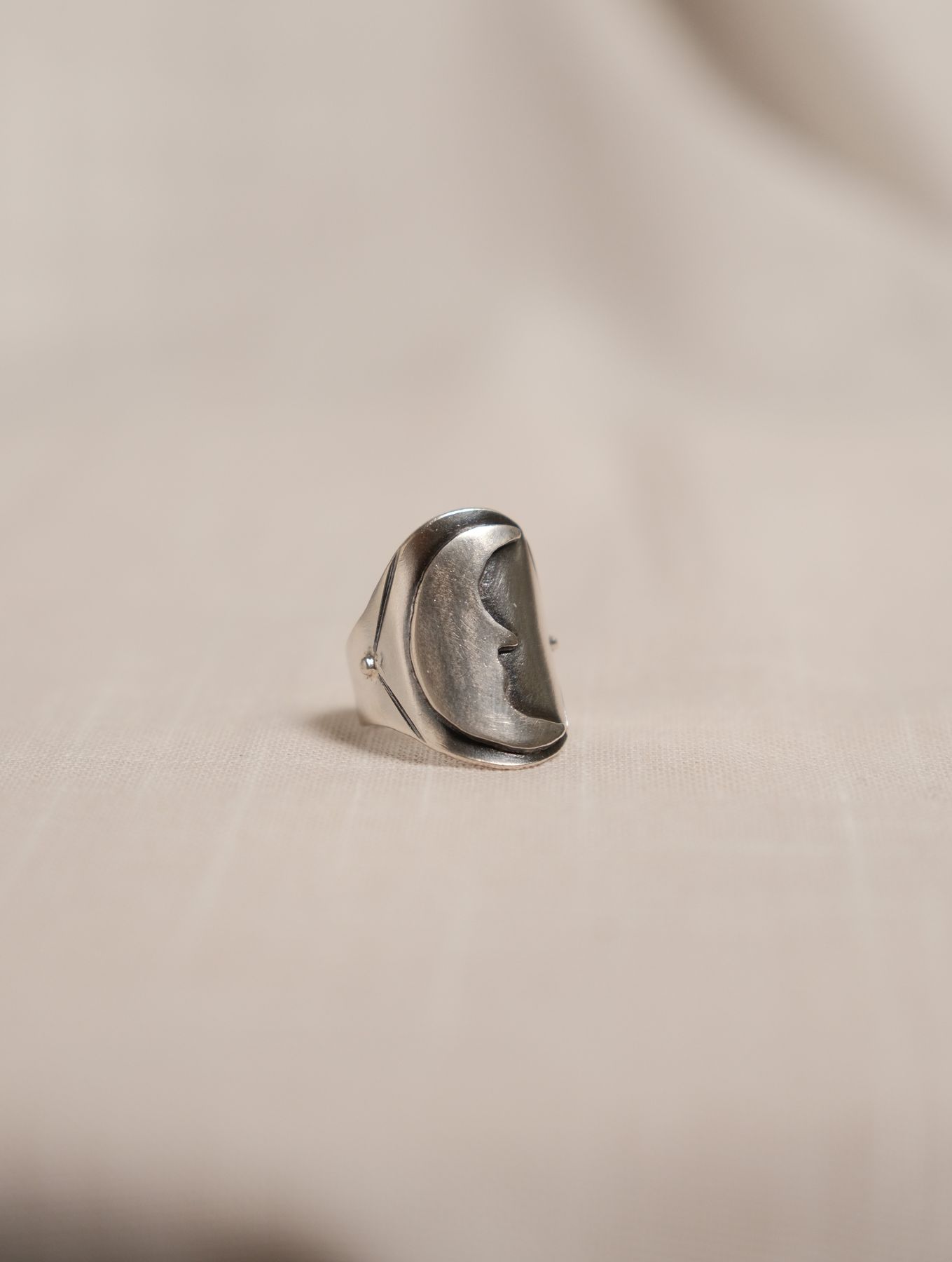 Shadow Moon Ring